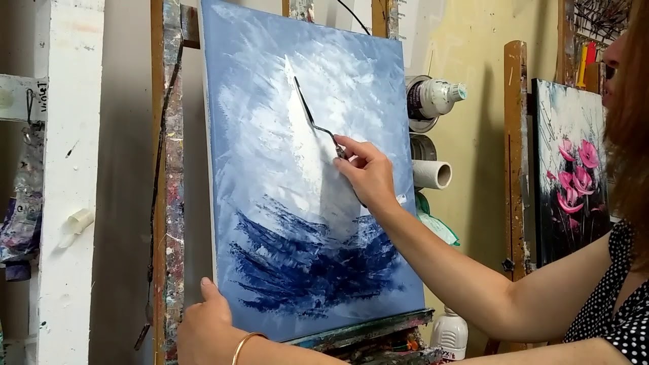 quelles techniques pour la peinture au couteau ?
